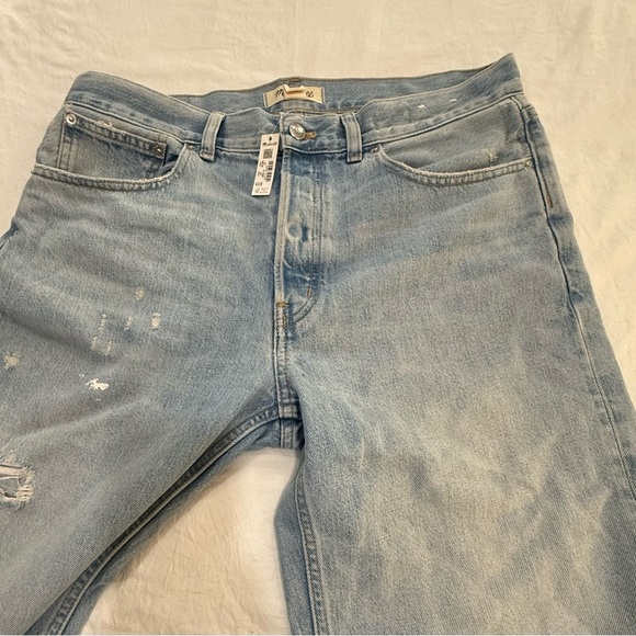 Madewell Light Blue Flare Jeans - Picture 3 of 11